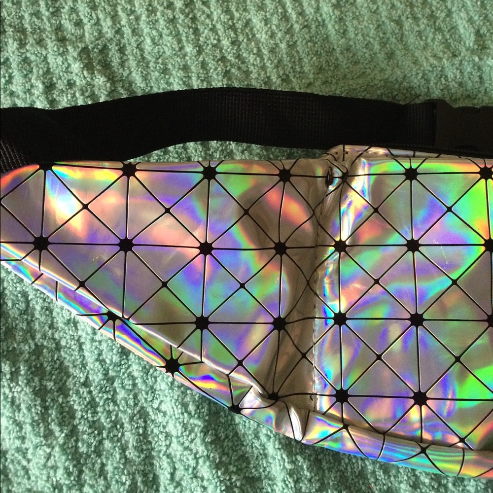 Iridescent prism ✨festival Fanny pack! NEW - Picture 5 of 5